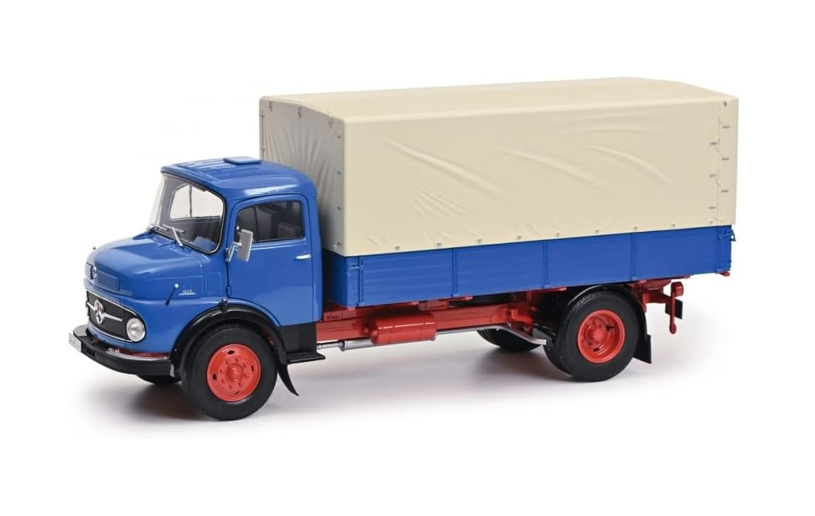 SCHUCO - MERCEDES BENZ - L911 TRUCK TELONATO 1966