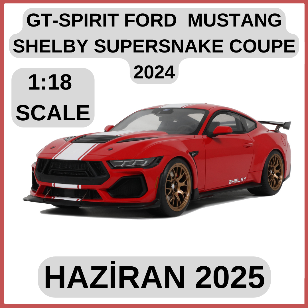 GT-SPIRIT - FORD USA - MUSTANG SHELBY SUPERSNAKE COUPE 2024