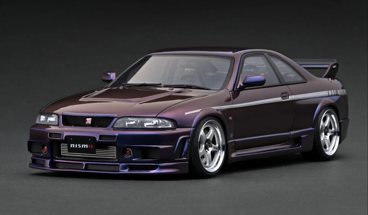 1/18 Ignition Model Nissan Skyline GT-R (R33) NISMO 400R (BCNR33) Purple Metallic