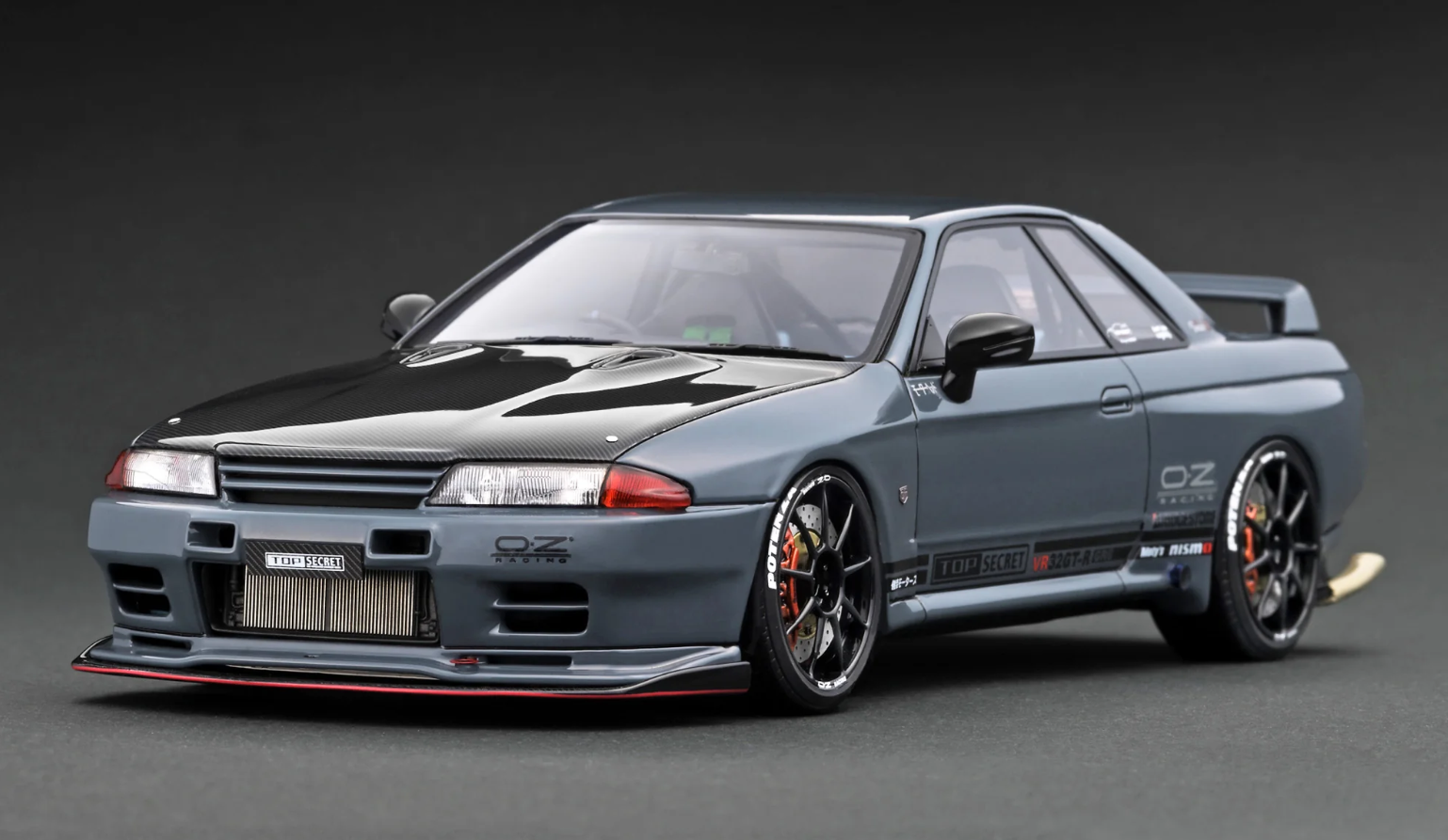 IGNITION MODELS - NISSAN R32 TOP SECRET GT-R (VR32) Gray