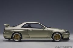 1/18 AUTOART - NISSAN - SKYLINE GT-R (R34) V-SPEC II NUR WITH BBS WHEELS 2002