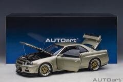 1/18 AUTOART - NISSAN - SKYLINE GT-R (R34) V-SPEC II NUR WITH BBS WHEELS 2002