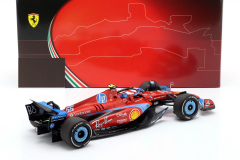1/18 BBR-MODELS - FERRARI - F1 SF-24 TEAM SCUDERIA FERRARI N 55 5th MIAMI GP 2024 CARLOS SAINZ