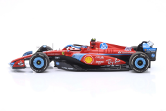 1/18 BBR-MODELS - FERRARI - F1 SF-24 TEAM SCUDERIA FERRARI N 55 5th MIAMI GP 2024 CARLOS SAINZ