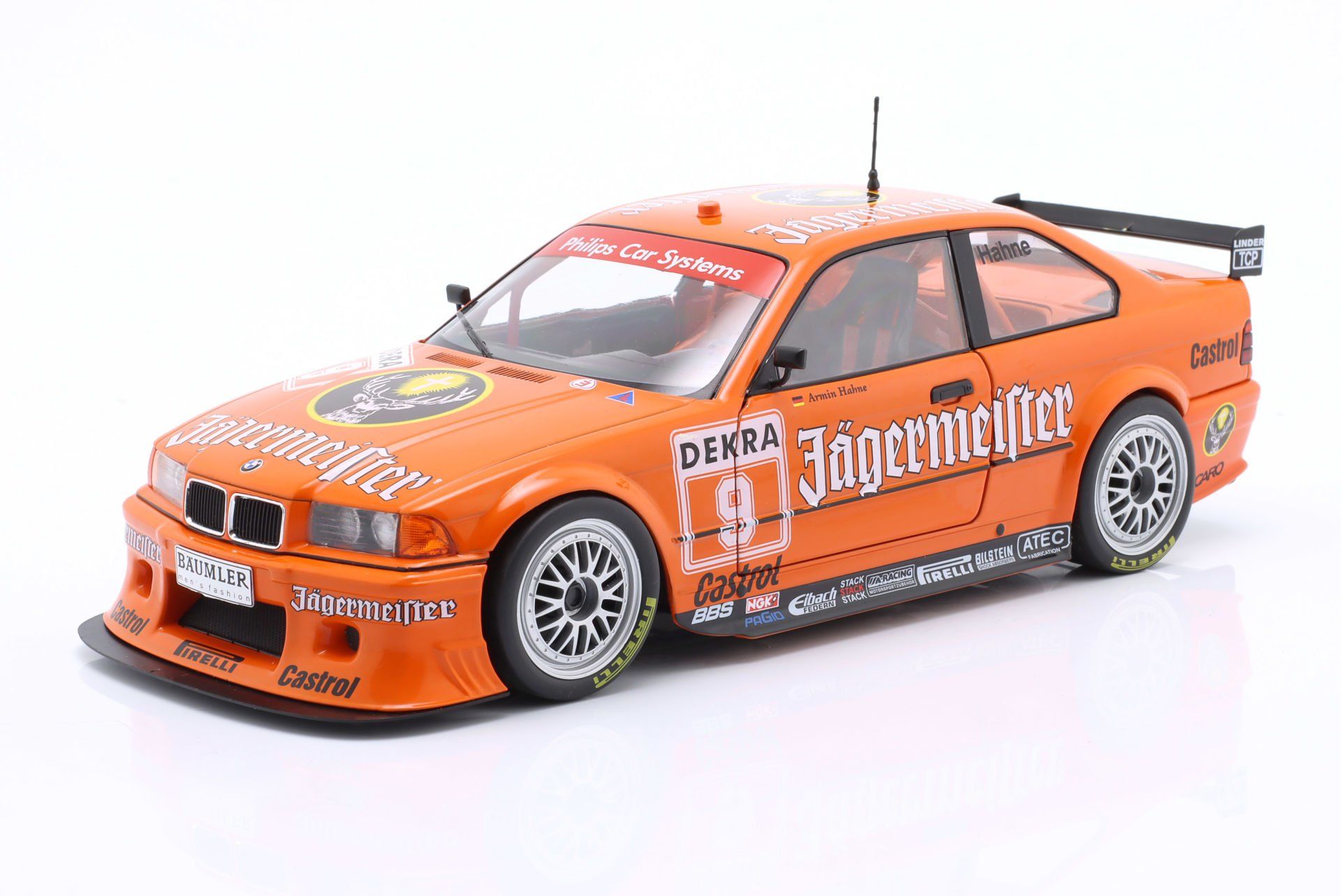 WERK83 - BMW - 3-SERIES COUPE (E36) JAGERMEISTER TEAM LINDER N 9 DTM SEASON 1993 ARMIN HAHNE