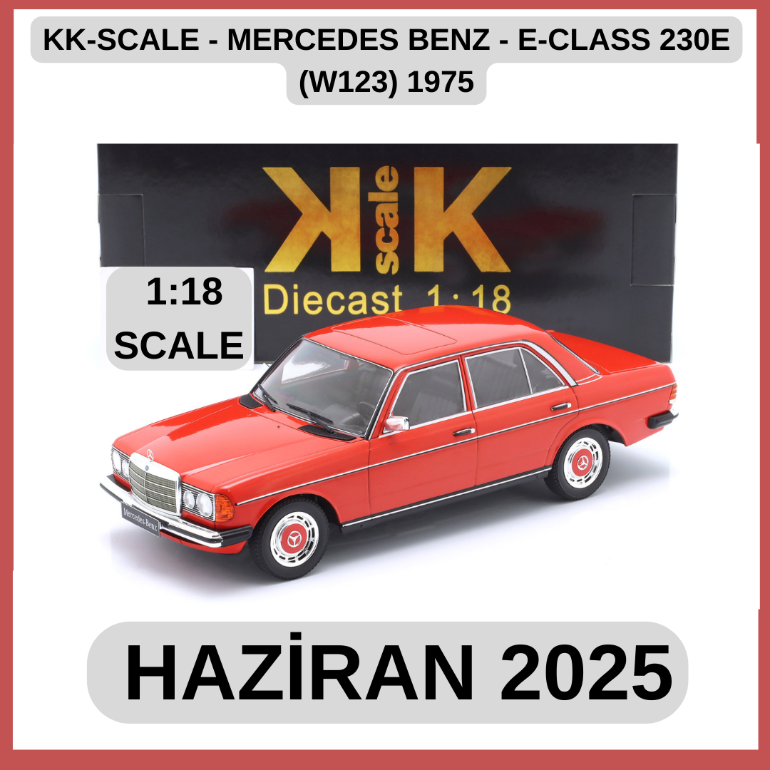 KK-SCALE - MERCEDES BENZ - E-CLASS 230E (W123) 1975