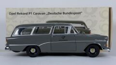 1:18 Minichamps Opel Rekord P1 Caravan german postal service dark green