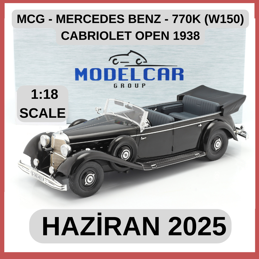 MCG - MERCEDES BENZ - 770K (W150) CABRIOLET OPEN 1938