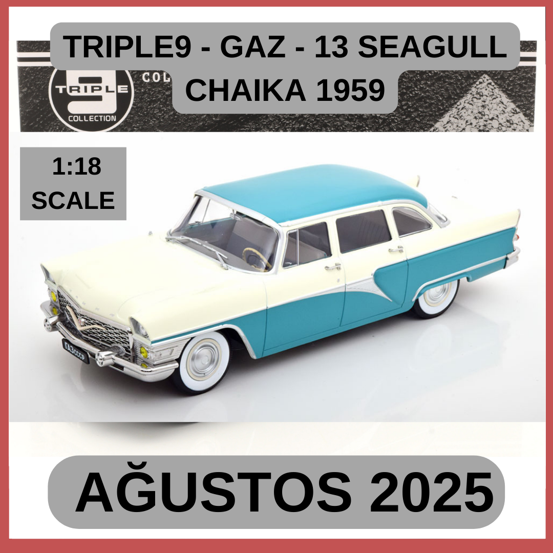 TRIPLE9 - GAZ - 13 SEAGULL CHAIKA 1959