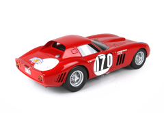 1/18 BBR-MODELS - FERRARI - 250 GTO COUPE N 170 TOUR DE FRANCE 1964 ANNIE SOISBAULT - NICOLE ROURE - CON VETRINA - WITH SHOWCASE