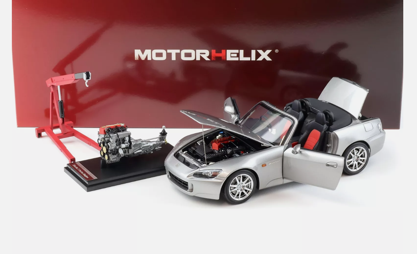MOTORHELIX - HONDA - S2000 (AP2) SPIDER WITH ENGINE AND ACCESSORIES 2000