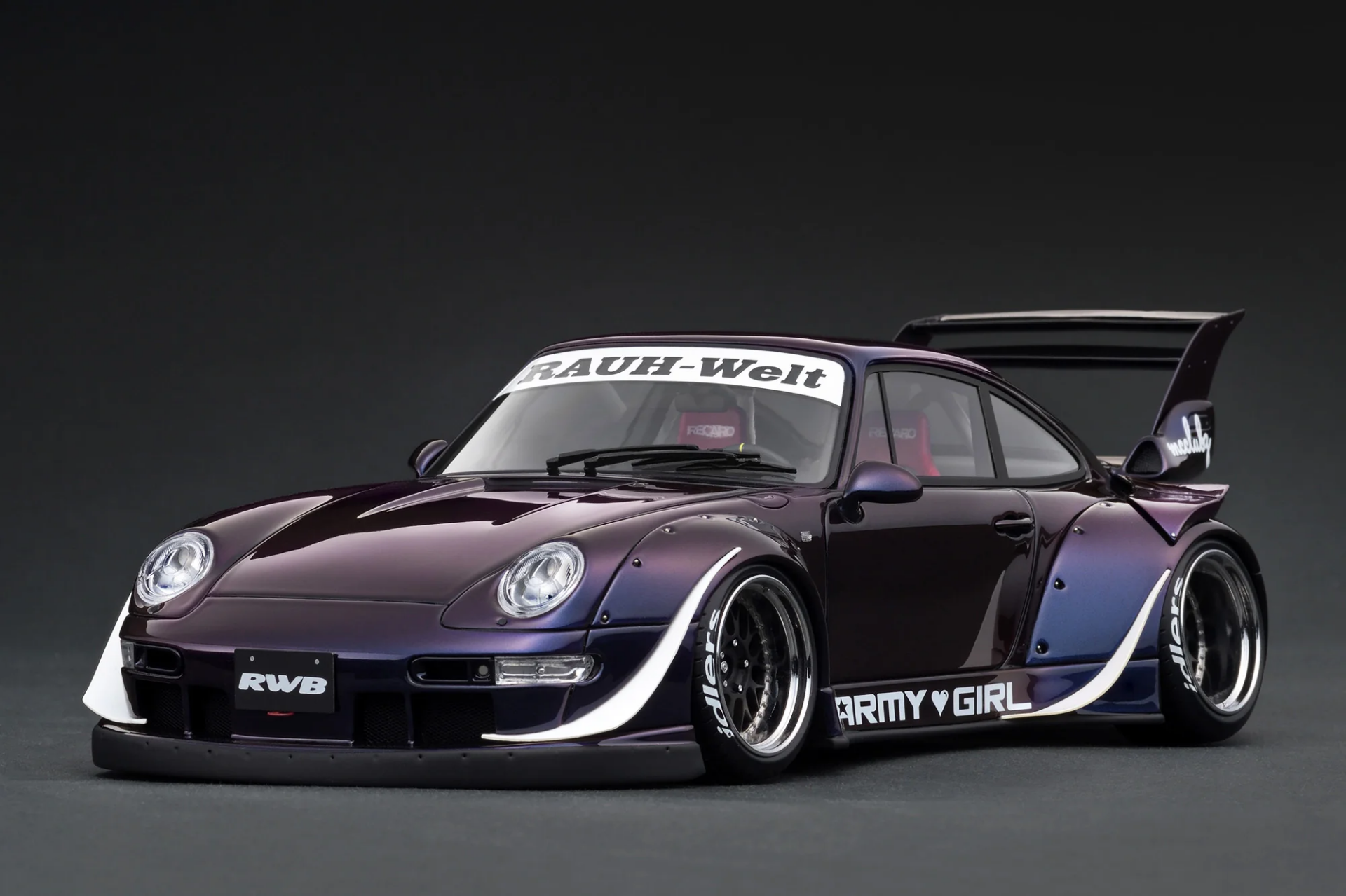 IGNITION MODELS - PORSCHE IG3739 RWB 993 Purple Metallic