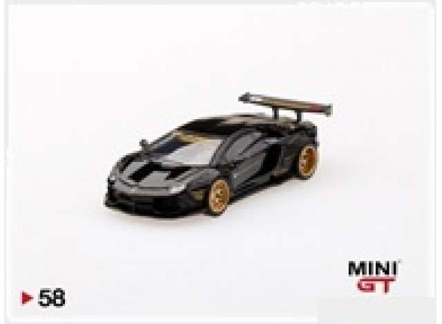 Cancelled by Manufacturer.   LB WORKS Lamborghini Aventador, black