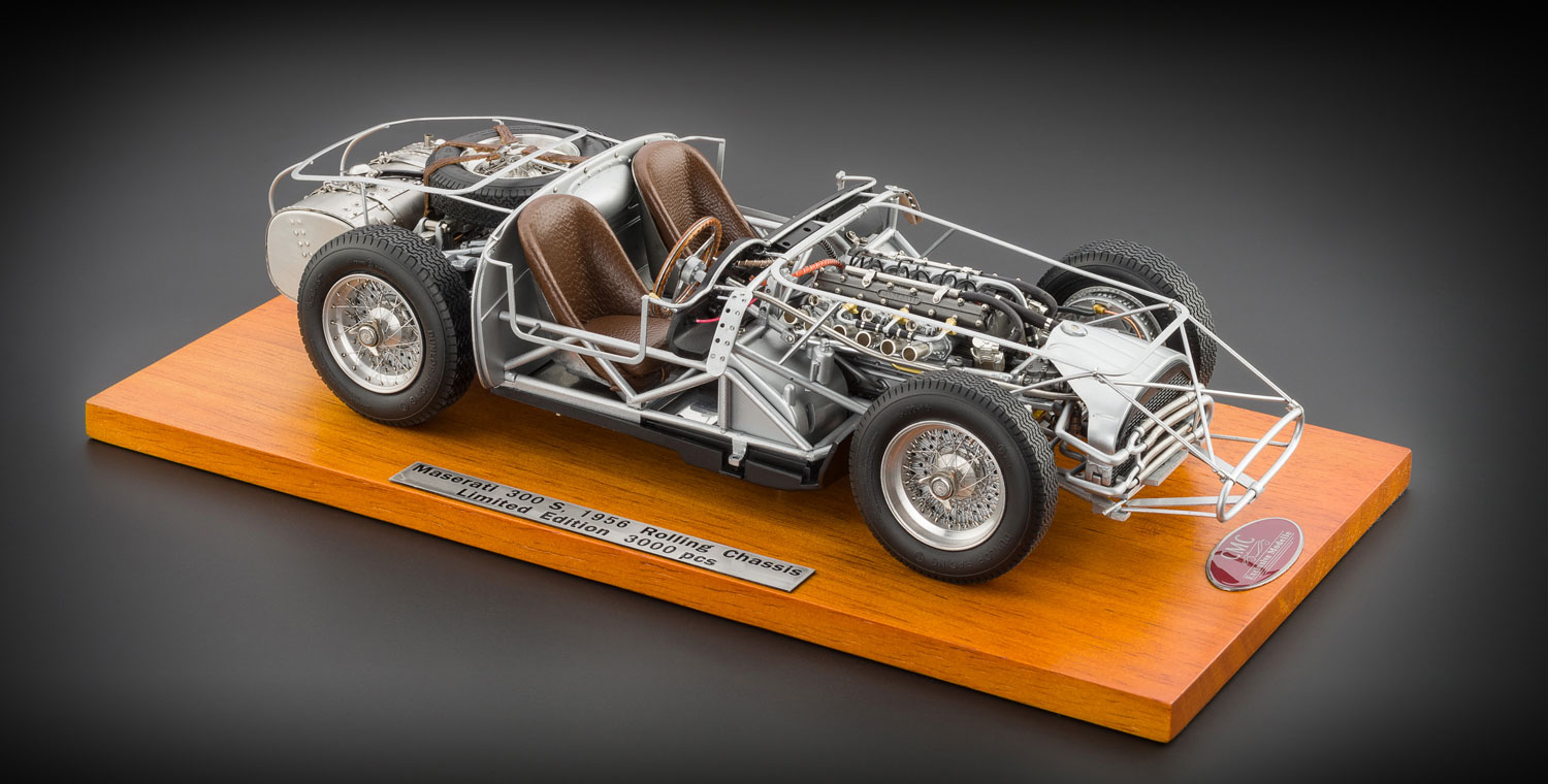 1/18 CMC - MASERATI - TELAIO - 300S ROLLING CHASSIS 1956