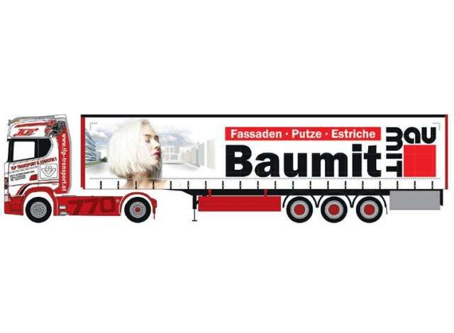 1/87 Scania CS 20 HD G.Sz. TLP *Baumit*, white/red