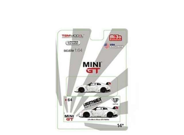 LB Works Nissan GT-R35 Type 1 Rear, white
