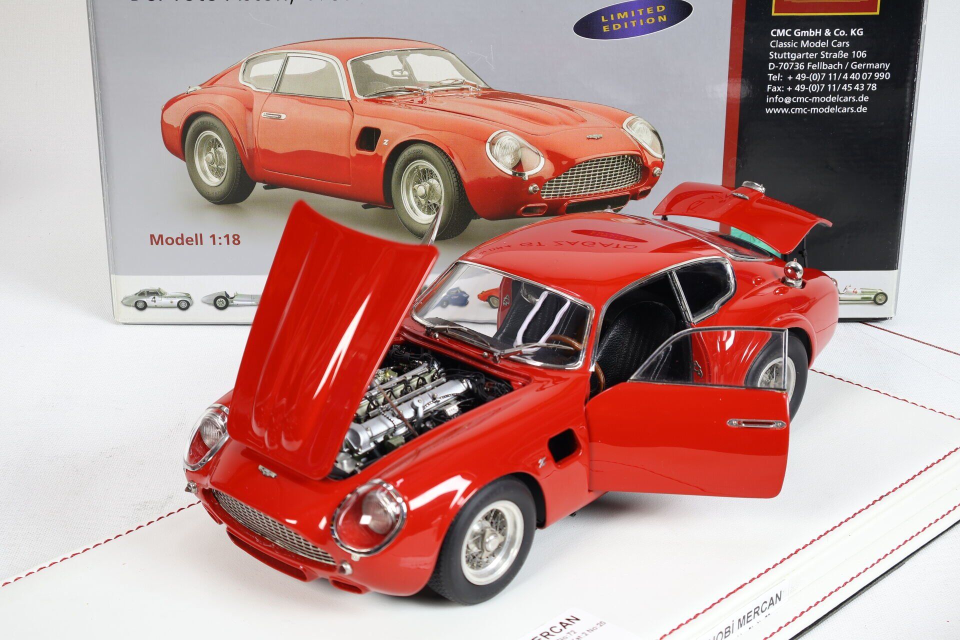 1/18 CMC - ASTON MARTIN - DB4 GT ZAGATO COUPE 1961