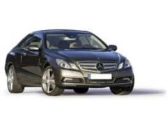 2009 Mercedes Benz E500 Coupe, tenorite grey