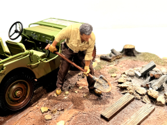 1/18 American Diorama 4x4 Mechanics - Figure #4 - AD18014
