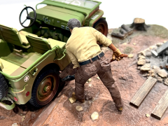 1/18 American Diorama 4x4 Mechanics - Figure #4 - AD18014