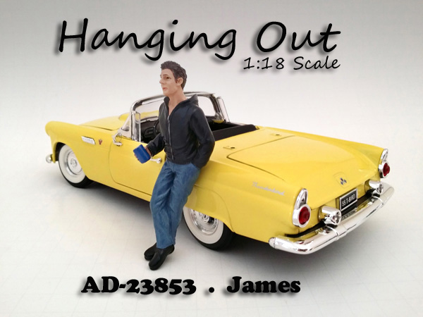 1/18 American Diorama ''Hanging Out'' - James - AD23853