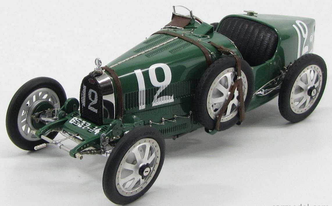 1/18 CMC - BUGATTI - T35 N 12 GP NATIONAL COLOUR PROJECT ENGLAND 1924