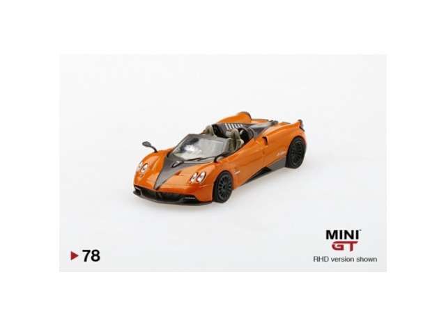 1/64 Pagani Huayra Roadster Arancio Saint Tropez, orange