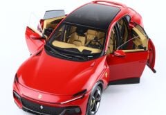 1/43 BBR Ferrari Purosangue Rosso Corsa With Panoramic Roof - HE43002B