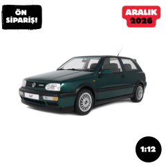 Ön Sipariş - 1/12 OTTO Volkswagen Golf III VR6 Carat Dragon Green 1992 - G099
