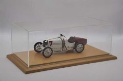 Atlantic Case 10058 Aichi 1/18 ölçek Ahşap Tabanlı Sergileme Ünitesi. Renk Kiraz