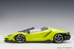 1/18 AUTOart Lamborghini Centenario Roadster (Verde Scandal) - 79118