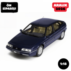 Ön Sipariş - 1/18 OTTO Citroen XM V6 Saphire Blue 1998 - OT1386