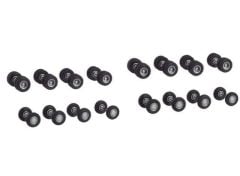 1/87 Allroad tires with 4x4 rims (8 pcs front axle/8 pcs rear axle), black