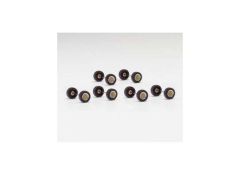 1/87 BBS racing rims, two-piece (12 pcs.), black