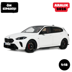 Ön Sipariş - 1/18 OTTO BMW M135 xDRIVE, ALPINE WHITE SOLID - OT1269