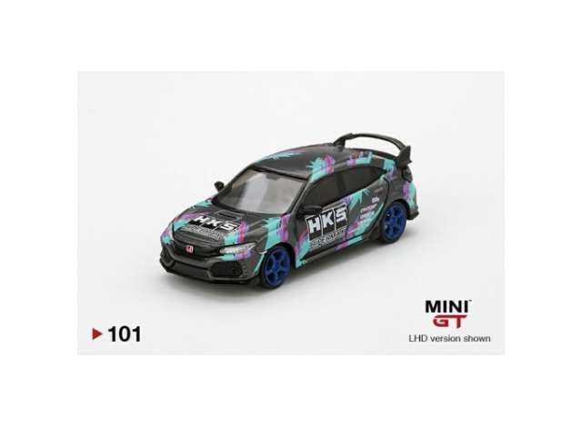 2018 Honda Civic Type R *HKS* Time Attack, black/blue