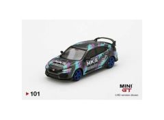 2018 Honda Civic Type R *HKS* Time Attack, black/blue