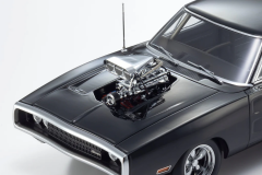 Ön Sipariş - 1/18 KYOSHO Dodge Charger R/T - Dom's Charger - 08974FF