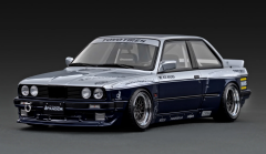IGNITION MODELS - PANDEM BMW E30 Silver/Blue IG3717