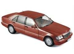 1997 Mercedes Benz S500, red metallic