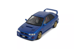 Ön Sipariş - 1/18 OTTO Subaru Impreza WRX Type R STi Ver. V Limited Sonic Blue 1999 - OT1249