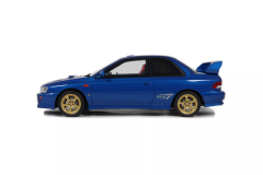 Ön Sipariş - 1/18 OTTO Subaru Impreza WRX Type R STi Ver. V Limited Sonic Blue 1999 - OT1249