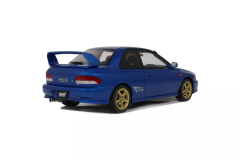 Ön Sipariş - 1/18 OTTO Subaru Impreza WRX Type R STi Ver. V Limited Sonic Blue 1999 - OT1249