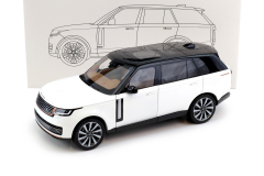 1/18 LCD Models Land Rover Range Rover SV SERENITY white/ black roof 2022 - LCD18017-BW