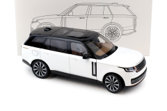 1/18 LCD Models Land Rover Range Rover SV SERENITY white/ black roof 2022 - LCD18017-BW