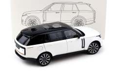 1/18 LCD Models Land Rover Range Rover SV SERENITY white/ black roof 2022 - LCD18017-BW