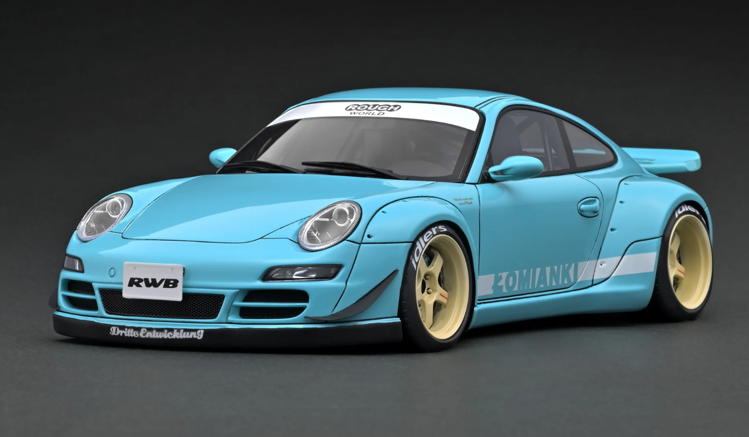 IGNITION MODELS - PORSCHE RWB 997 LIGHT GREEN