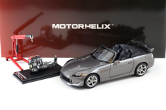 1/18 MOTORHELIX - HONDA - S2000 TYPE S HARD-TOP WITH ENGINE AND ACCESSORIES 2007