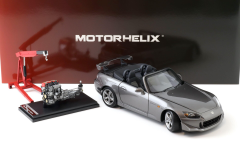 1/18 MOTORHELIX - HONDA - S2000 TYPE S HARD-TOP WITH ENGINE AND ACCESSORIES 2007