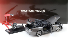 1/18 MOTORHELIX - HONDA - S2000 TYPE S HARD-TOP WITH ENGINE AND ACCESSORIES 2007